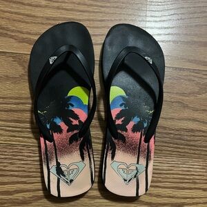 y2k Roxy Flip Flops 8/9